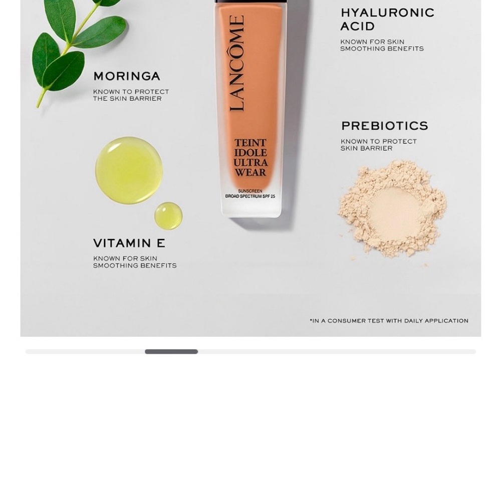 LANCÔME TEINTE IDOLE ULTRA WEAR FOUNDATION - Picture 2 of 4